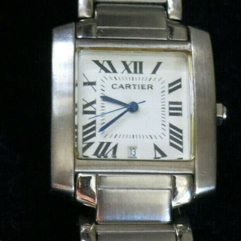 cartier paris argent 925 watch price|silver cartier watch vintage.